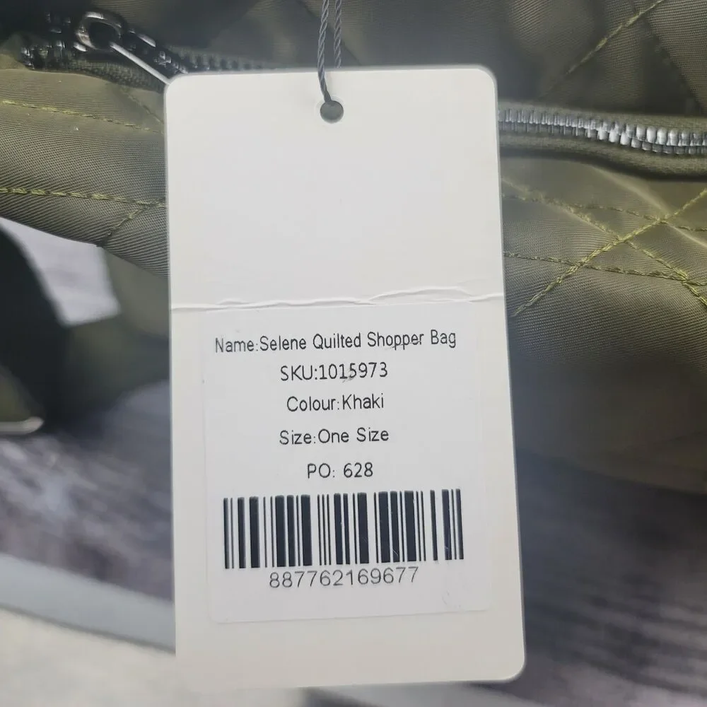 Saint + Sofia Quilted Selene Shopper Bag ($169)